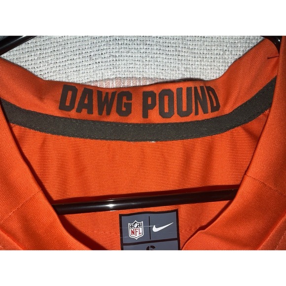 Cleveland Browns Nike NFL On Field Jersey Men's SM Orange Baker Mayfield #6 - Picture 7 of 11